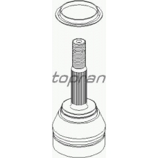 200 523 TOPRAN Шарнир, приводной вал