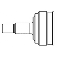 814004 GSP Шарнирный комплект, приводной вал