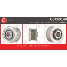 CCP90148 CASCO Ременный шкив, генератор