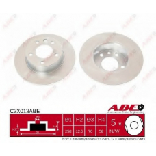 C3X013ABE ABE Тормозной диск