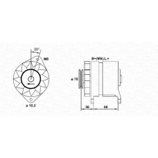 943356948010 MAGNETI MARELLI Генератор