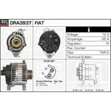 DRA3937 DELCO REMY Генератор