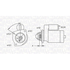 063523625010 MAGNETI MARELLI Стартер