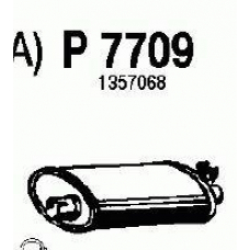 P7709 FENNO Глушитель выхлопных газов конечный