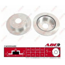 C40009ABE ABE Тормозной диск