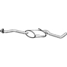 282-161 BOSAL Средний глушитель выхлопных газов