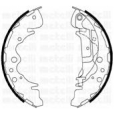 53-0225 METELLI Комплект тормозных колодок