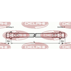 LH6093 DELPHI Тормозной шланг