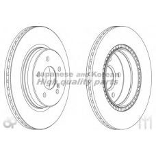 US104330 ASHUKI Тормозной диск
