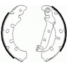 T0611110 RAMEDER Комплект тормозных колодок