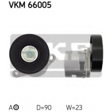 VKM 66005 SKF Натяжной ролик, поликлиновой  ремень