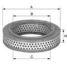 XA405 UNIFLUX FILTERS Воздушный фильтр