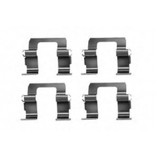 PFK306 TRW Комплектующие, колодки дискового тормоза