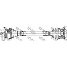299108 GSP Приводной вал