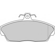 DBP201291 DURON Комплект тормозных колодок, дисковый тормоз