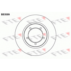 BS3509 FTE Тормозной диск