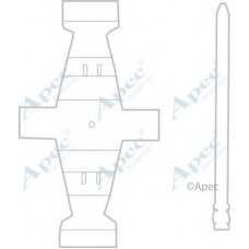 KIT1169 APEC Комплектующие, тормозные колодки