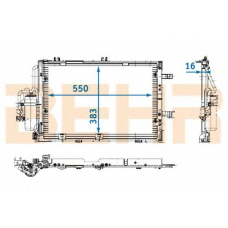 7005251 BEHR Condenser