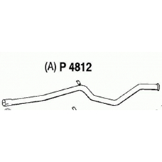 P4812 FENNO Труба выхлопного газа