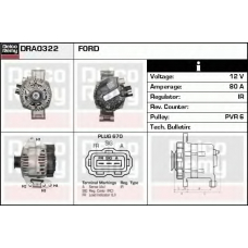 DRA0322 DELCO REMY Генератор