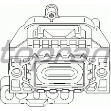 110 758 TOPRAN Подвеска, двигатель