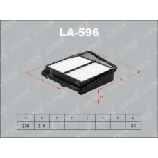 LA-596 LYNX La-596 фильтр воздушный lynx