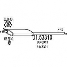 01.53310 MTS Средний глушитель выхлопных газов