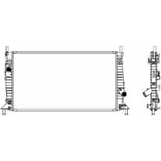 3301-1027 SAKURA  Automotive Радиатор, охлаждение двигателя