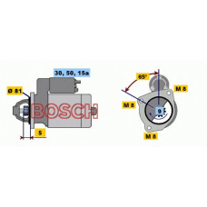 0 986 011 780 BOSCH Стартер