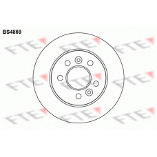 BS4869 FTE Тормозной диск