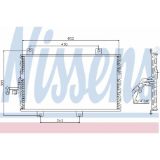 94095 NISSENS Конденсатор, кондиционер