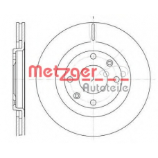 6240.10 METZGER Тормозной диск