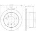 MDC1074 MINTEX Тормозной диск