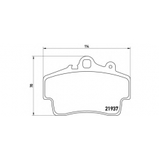 07.B314.18 BREMBO Комплект высокоэффективных тормозных колодок