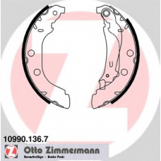 10990.136.7 ZIMMERMANN Комплект тормозных колодок