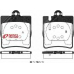 0709.10 METZGER Комплект тормозных колодок, дисковый тормоз