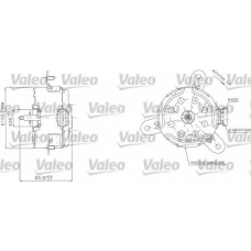698408 VALEO Электродвигатель, вентилятор радиатора
