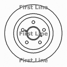 FBD1093 FIRST LINE Тормозной диск