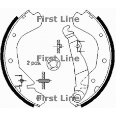 FBS155 FIRST LINE Комплект тормозных колодок