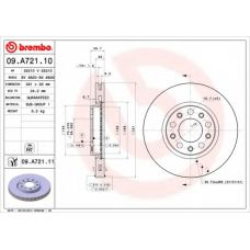 BS 8820 BRECO Тормозной диск