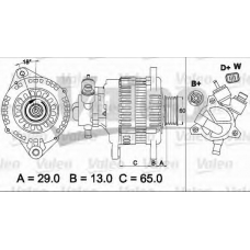 437497 VALEO Генератор