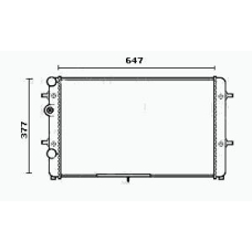 RM0480 EQUAL QUALITY Радиатор, охлаждение двигателя