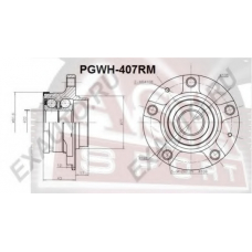 PGWH-407RM ASVA Ступица колеса