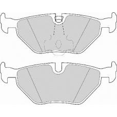 FD6739N NECTO Комплект тормозных колодок, дисковый тормоз