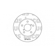 DF4013 TRW Тормозной диск