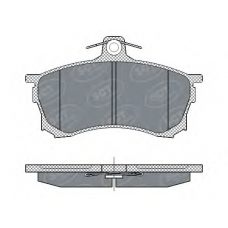 SP 268 PR SCT Комплект тормозных колодок, дисковый тормоз
