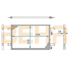 7401459 BEHR Condenser