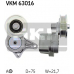VKM 63016 SKF Натяжной ролик, поликлиновой  ремень