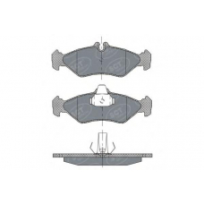 SP 301 SCT Комплект тормозных колодок, дисковый тормоз