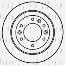 FBD1743 FIRST LINE Тормозной диск